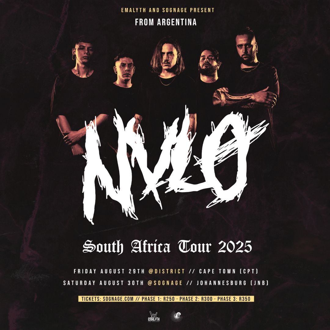 NVLO South African Tour (Cape Town Ticket)