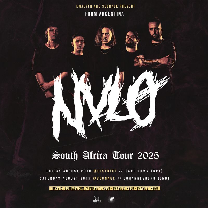 NVLO South African Tour (Cape Town Ticket)