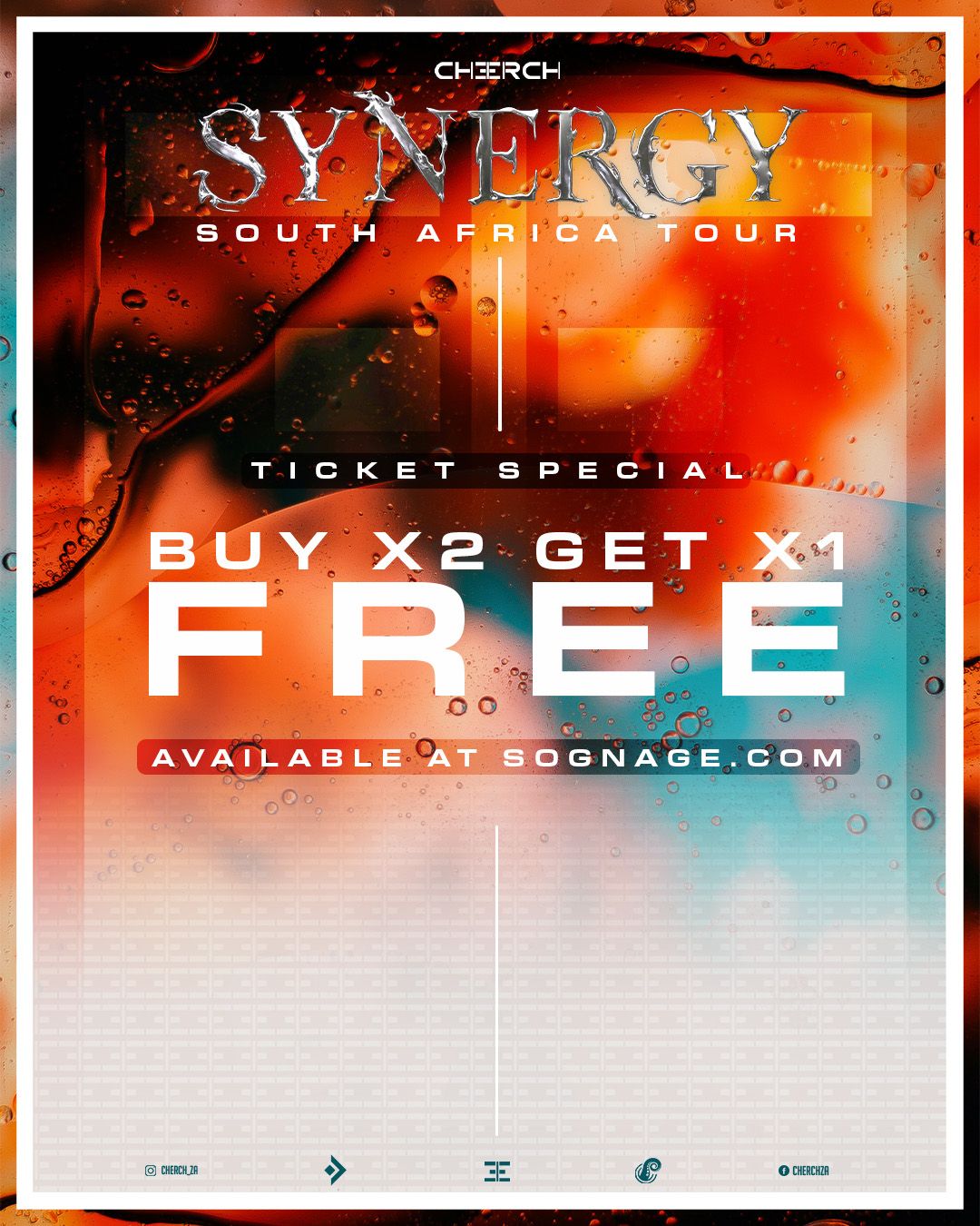 BLACK FRIDAY SYNERGY TICKET SPECIAL - BUY 2 GET 1 FREE