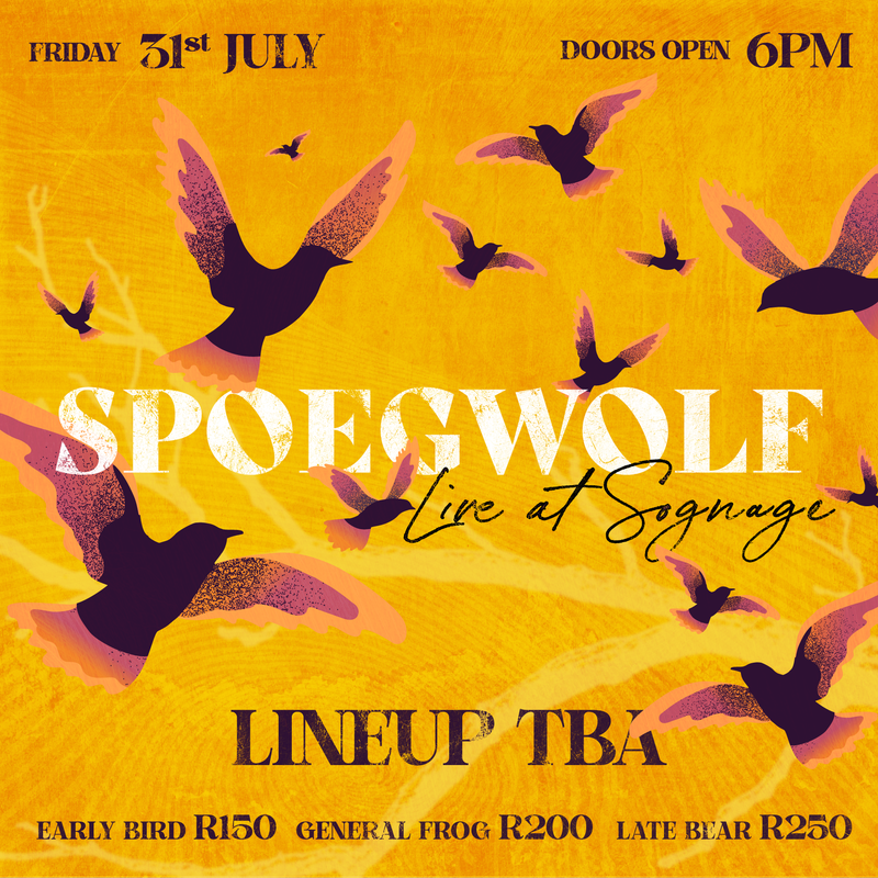 Spoegwolf Live at Sognage - Friday 31st July