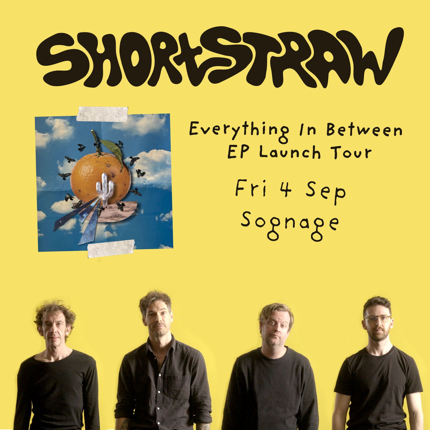 Shortstraw - Everything In Between - EP Launch - Friday 4th September 2026