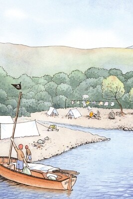 "In Horseshoe Cove" Postcard