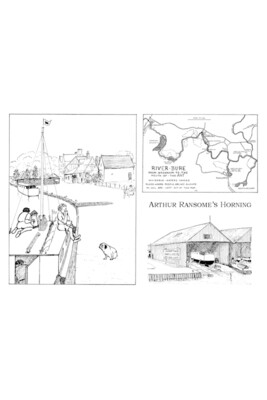 "Arthur Ransome's Horning" Postcard