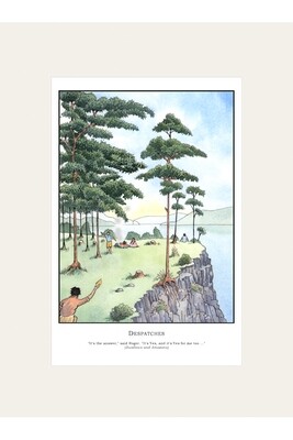"Despatches" Mounted Print