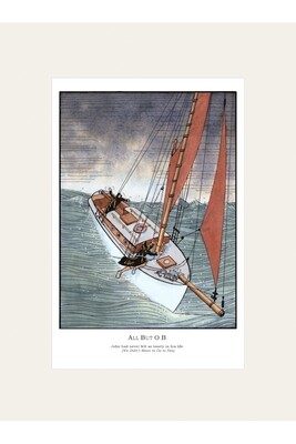 "All But O.B." Mounted Print