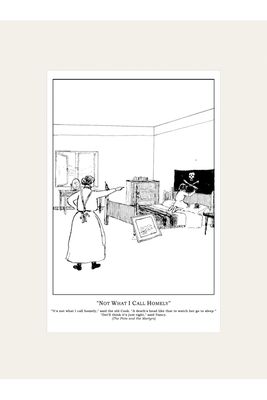 "Not What I Call Homely" Mounted Print