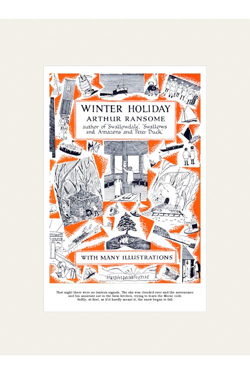 "Winter Holiday" Mounted Print