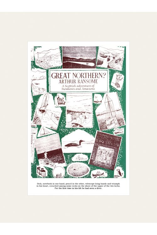 "Great Northern?" Mounted Print