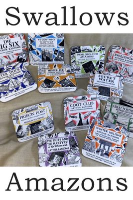 Swallows & Amazons coasters