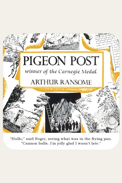"Pigeon Post" Coaster