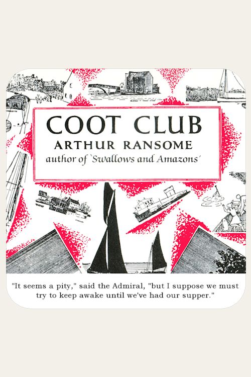 "Coot Club" Coaster