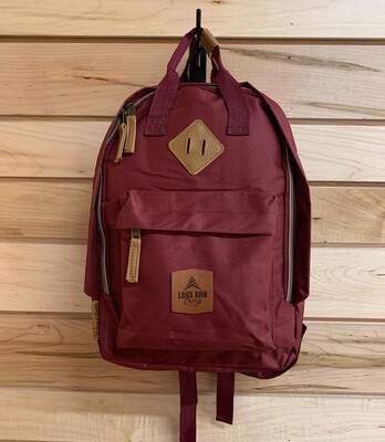 Maroon Mini Backpack