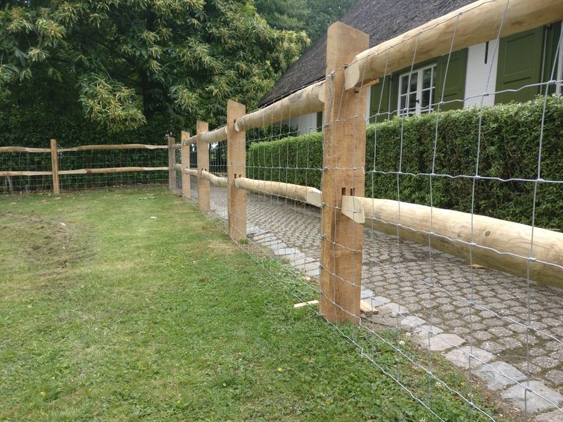 Bouwpakket: Post &amp; Rail omheining