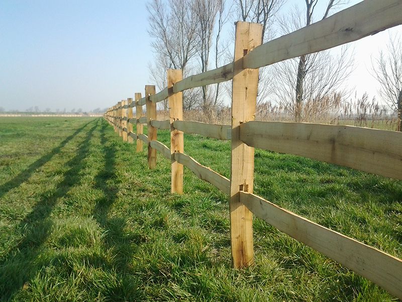Post &amp; Rail omheiningen