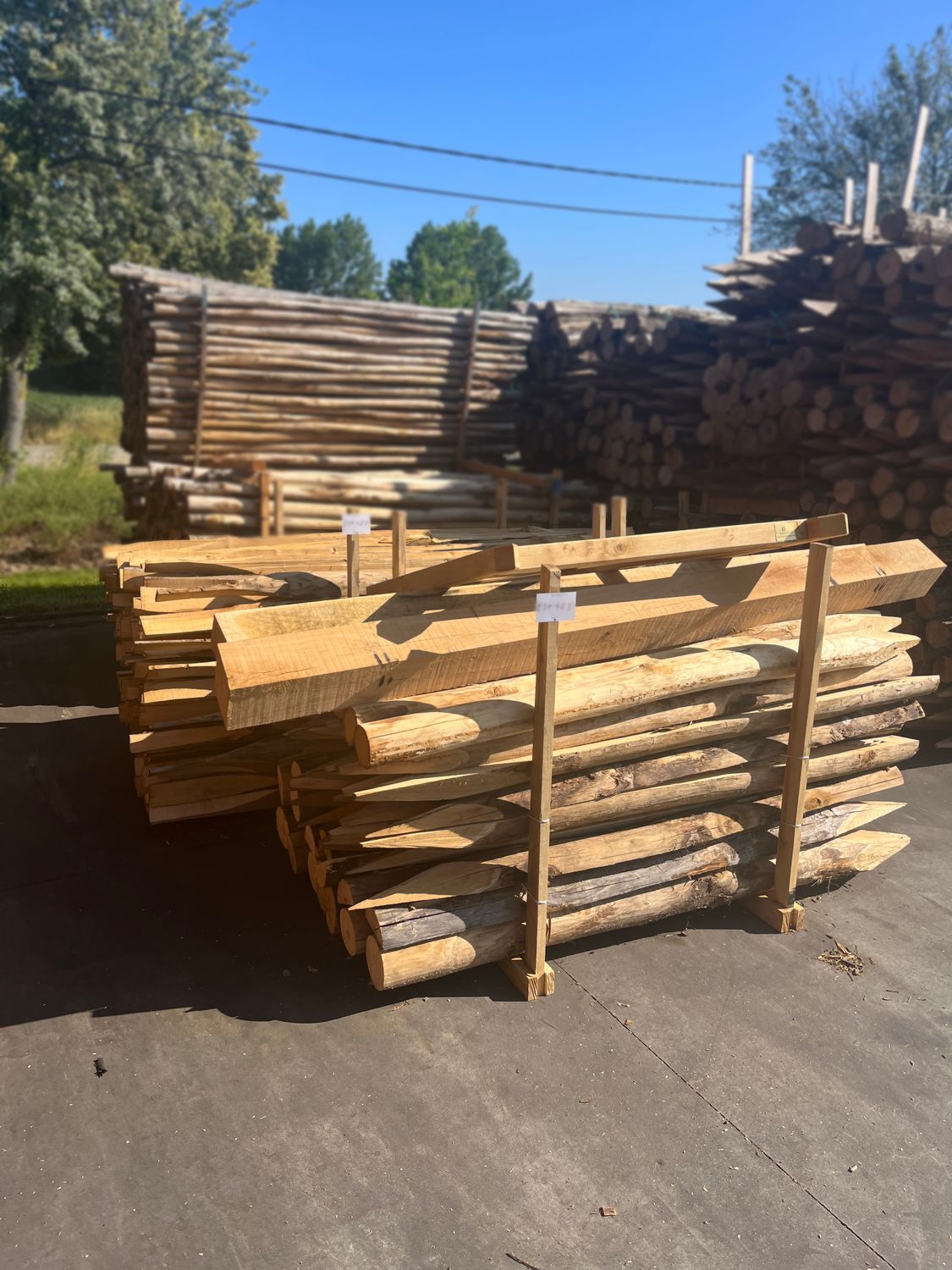 Bouwpakket Kastanje hekwerk