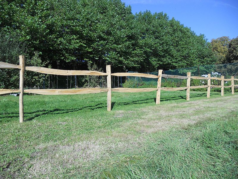 Bouwpakket Post &amp; Rail omheining met 2 liggers