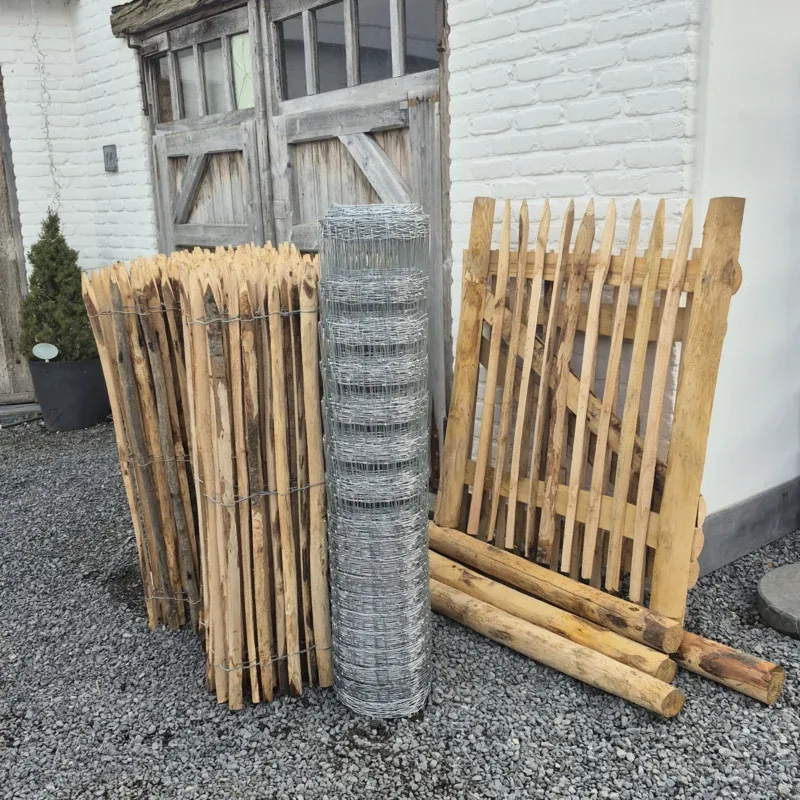 Bouwpakket: tuin- en dieromheining 1,2m