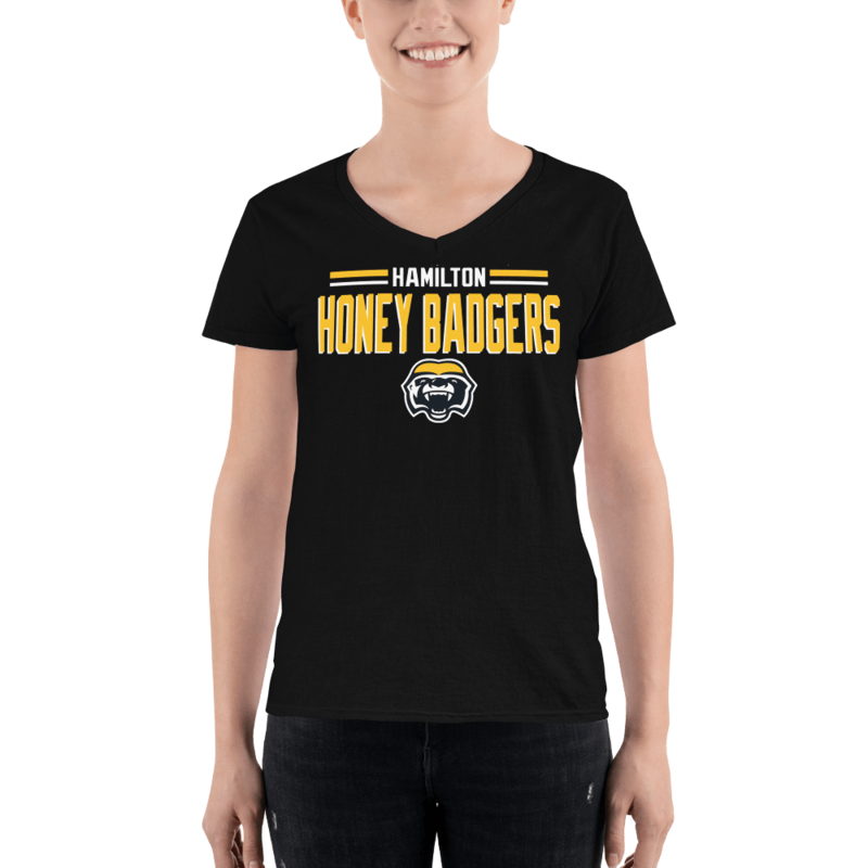 Hamilton Honey Badgers Womens Cotton T1 Tee Hamilton Honey Badgers Womens Cotton T1 Tee