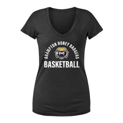 Brampton Honey Badgers Basketball Hoop Women's Tee