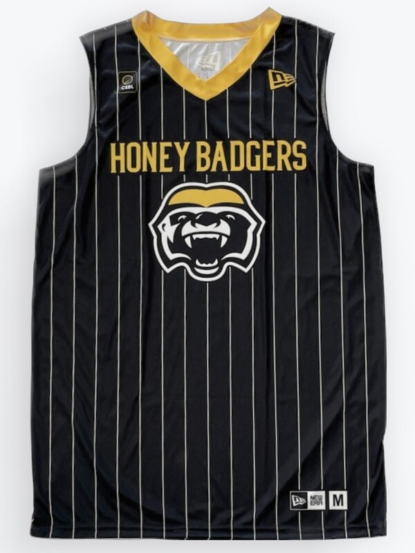 Honey Badgers Black 2023-2024 Youth Replica Jersey
