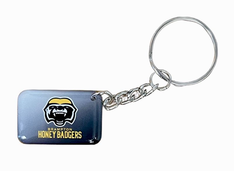 Honey Badgers Keychain