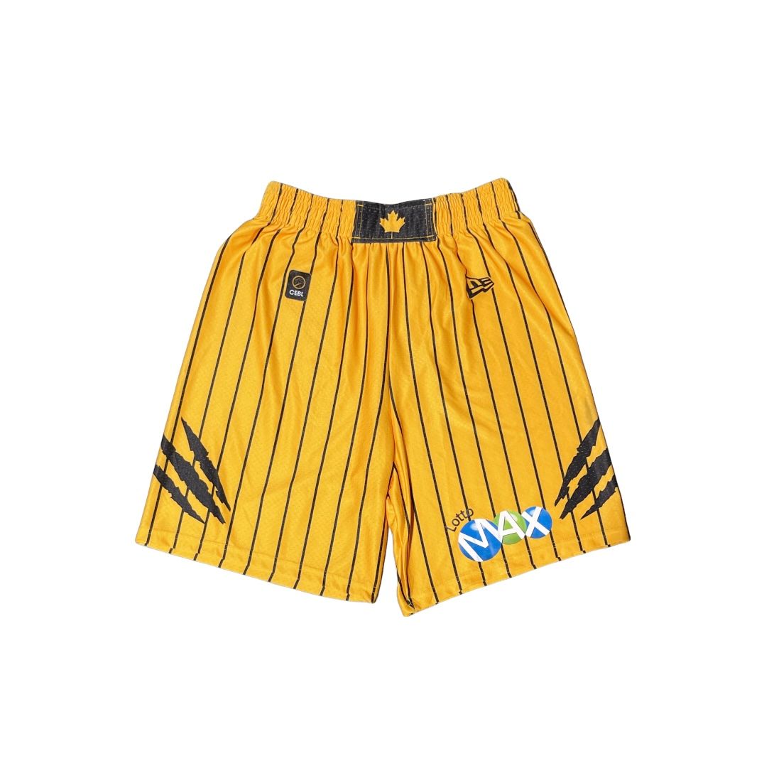 2024 Honey Badgers Gold Uniform Player Shorts