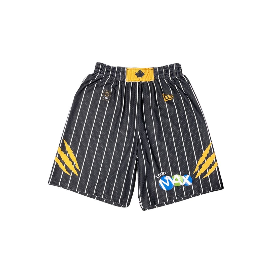 2024 Honey Badgers Black Uniform Player Shorts