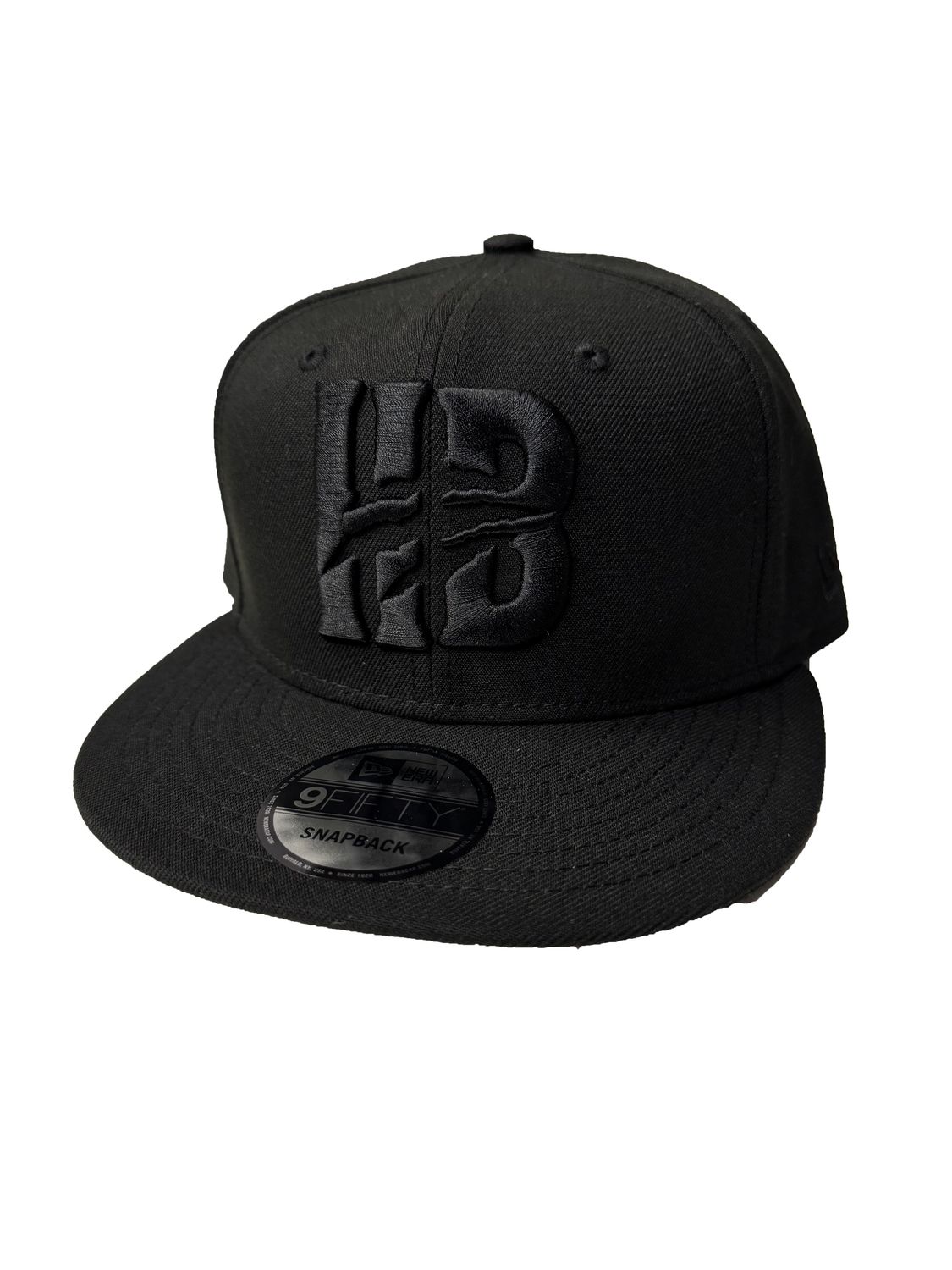 HB Black 9FIFTY Cap (Flat Brim)
