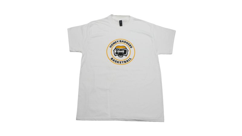 White Patch Logo T-Shirt Adult