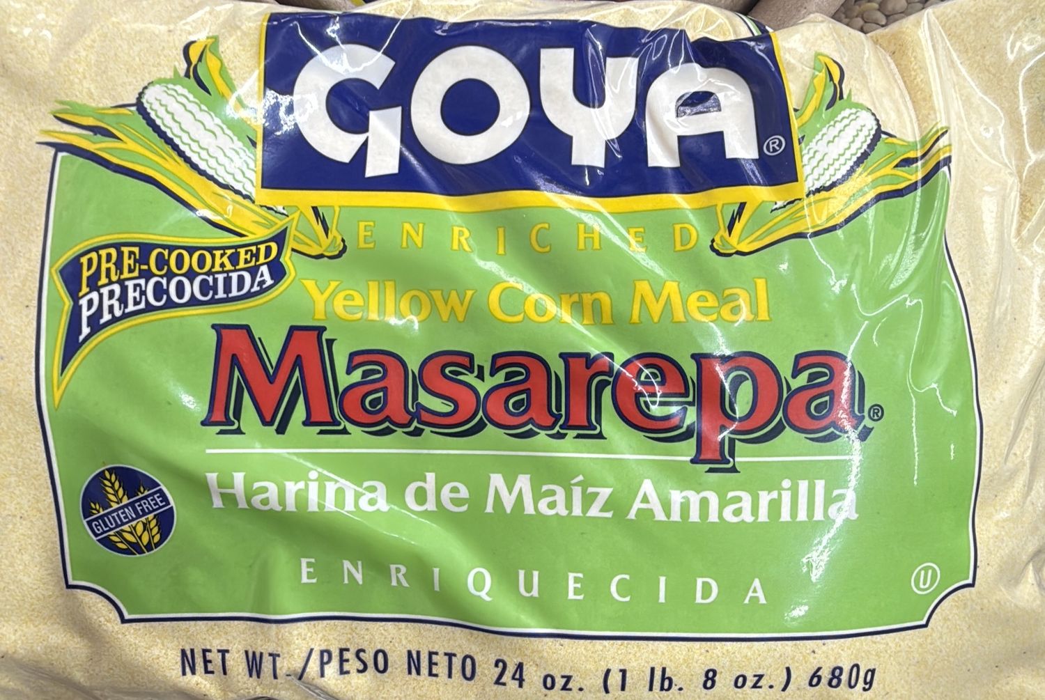 Goya Masarepa Yellow Corn Meal 24oz