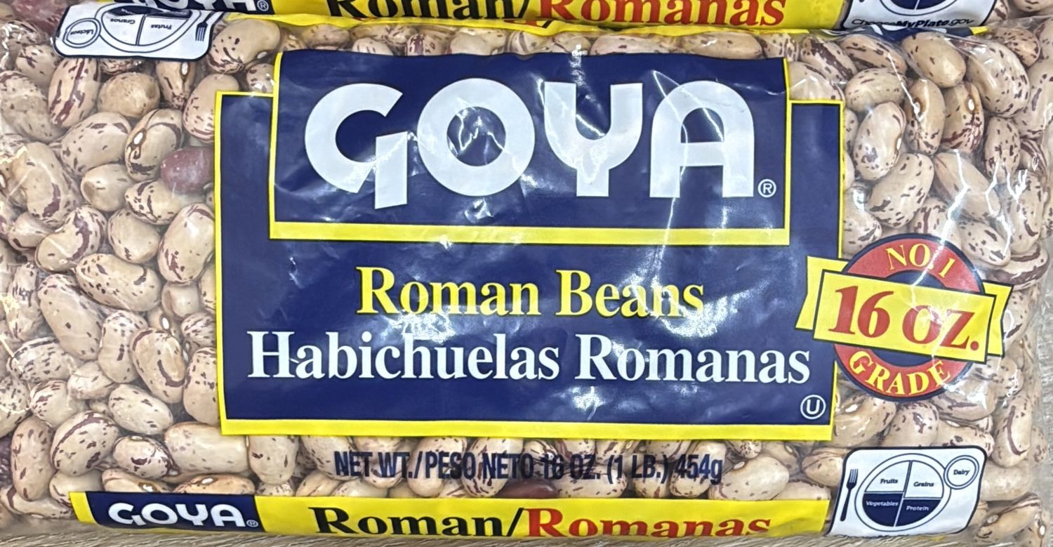 Goya Roman Beans 1lb
