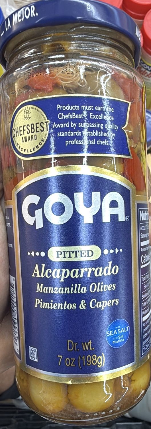 Goya Alcaparrado Olives 7oz