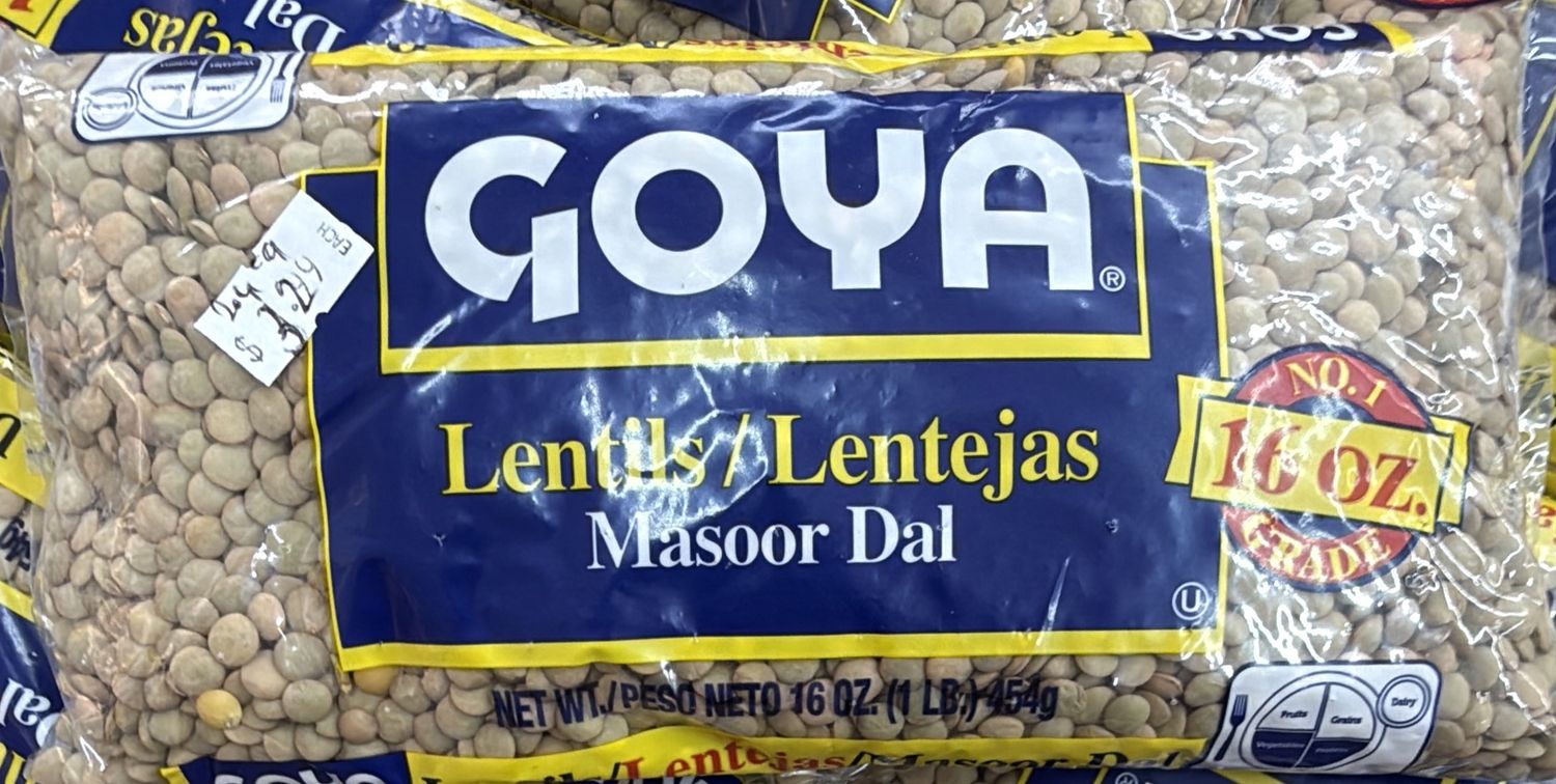 Goya Masoor Dal 16oz