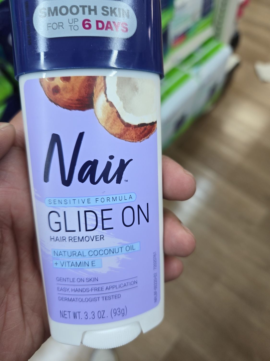 Nair glide on