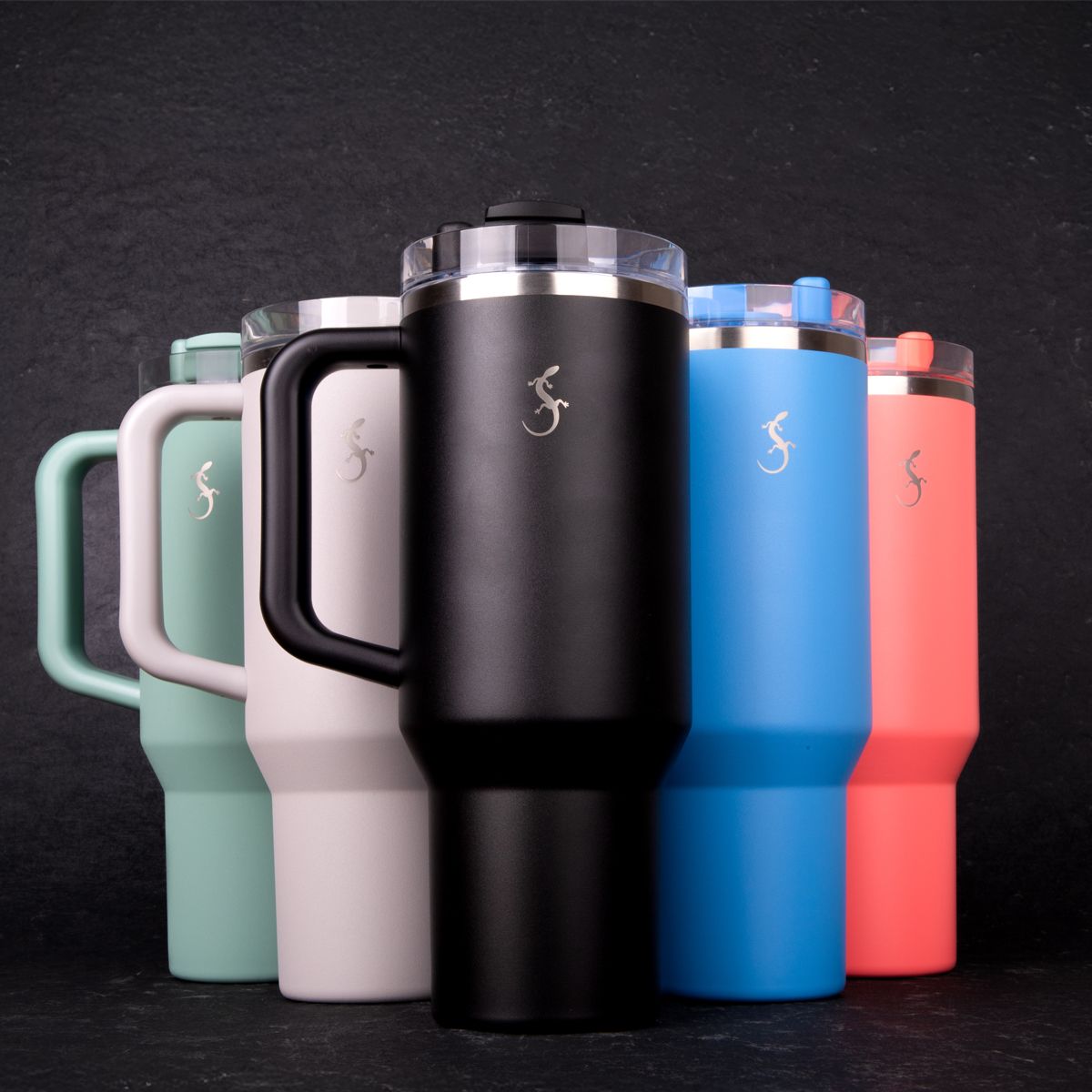 LURCH Isolierbecher Big Cup 1,2l mit ausfahrbarem Trinkhalm