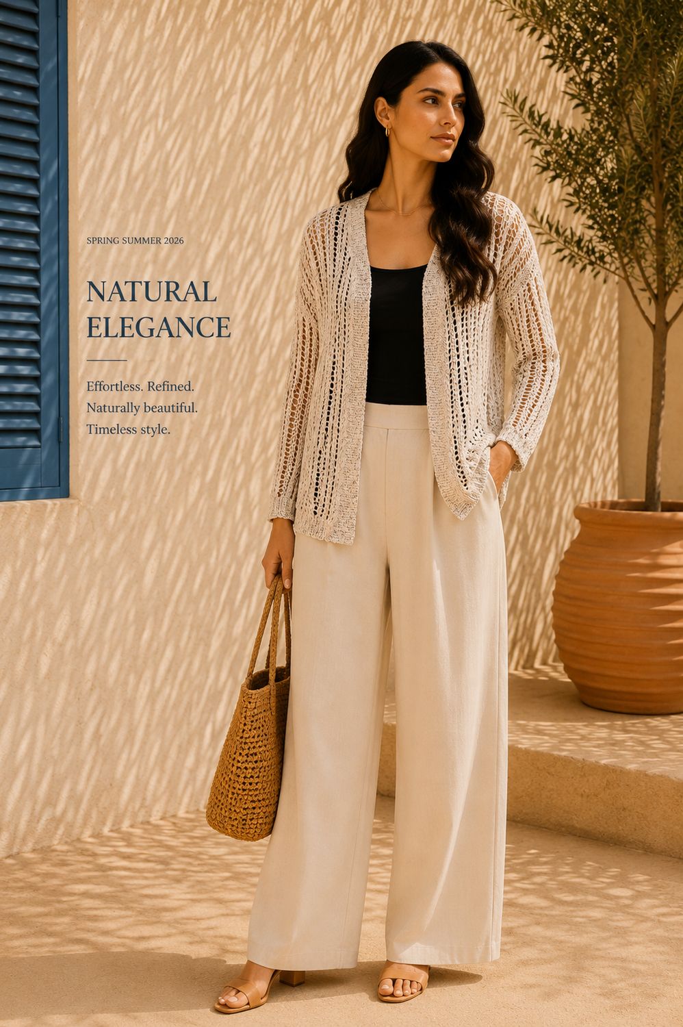 24032 - Crochet Cardigan