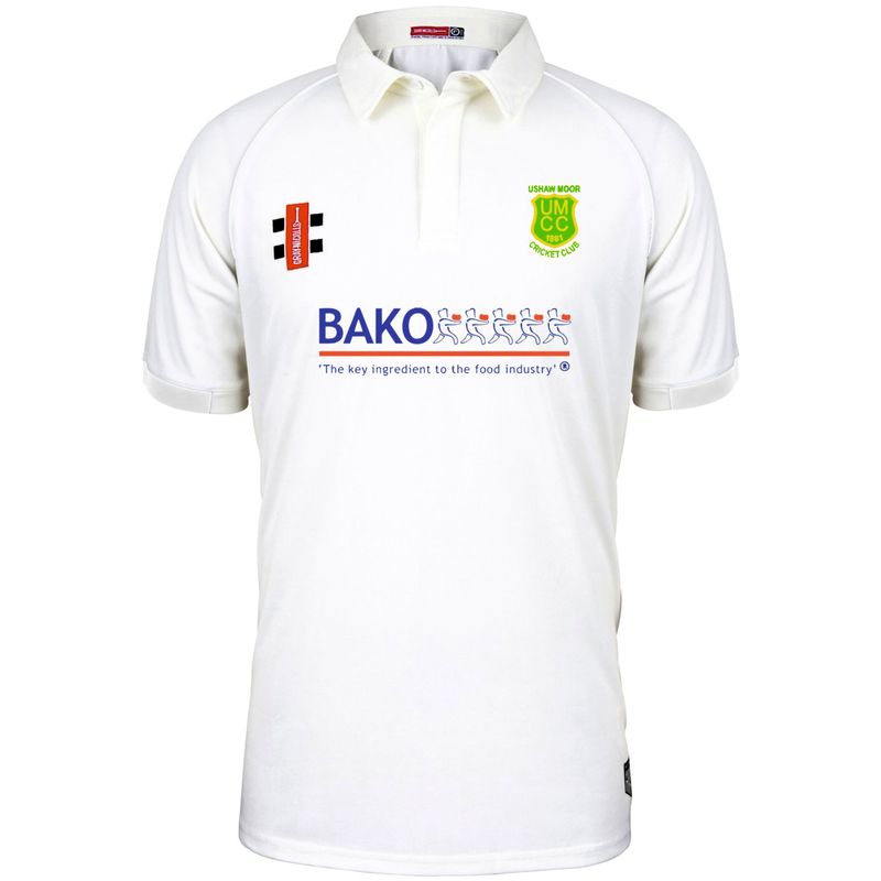 Ushaw Moor Matrix V2 Short Sleeve Cricket Shirt Ushaw Moor Matrix V2 Short Sleeve Cricket Shirt
