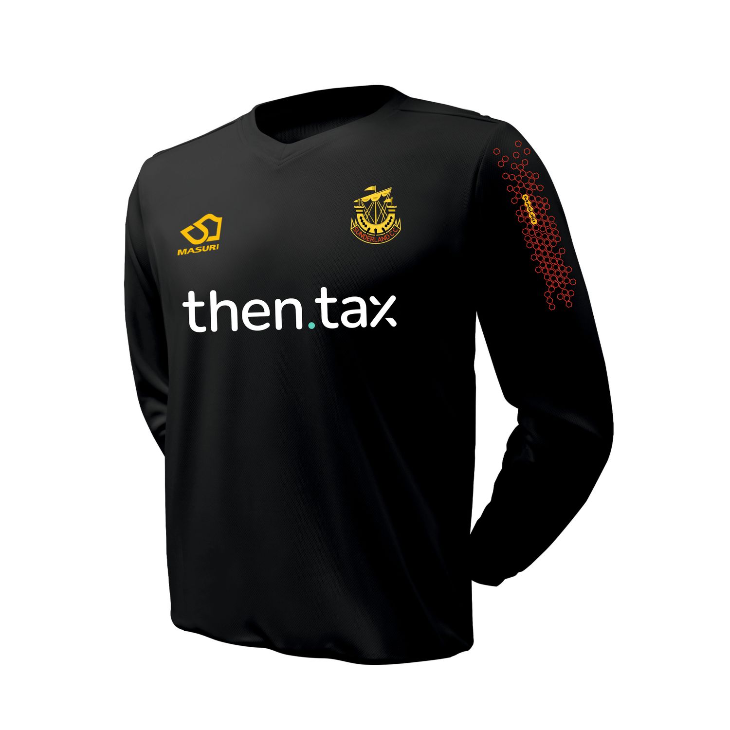 Sunderland Masuri Black T20 Long Sleeve Sweater Sunderland Masuri Black T20 Long Sleeve Sweater