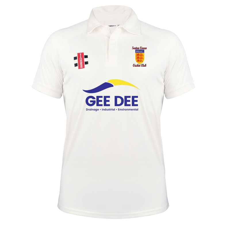 Seaton Carew Pro Performance Cricket Shirt Short Sleeve Seaton Carew Pro Performance Cricket Shirt Short Sleeve