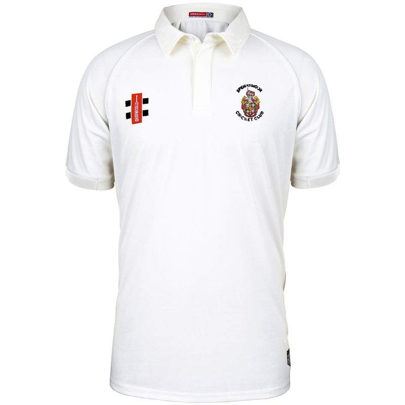 Spennymoor Matrix V2 Short Sleeve Cricket Shirt Spennymoor Matrix V2 Short Sleeve Cricket Shirt