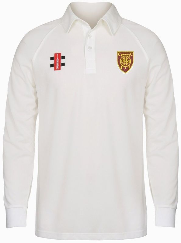 South Hetton Matrix Long Sleeve Cricket Shirt South Hetton Matrix Long Sleeve Cricket Shirt
