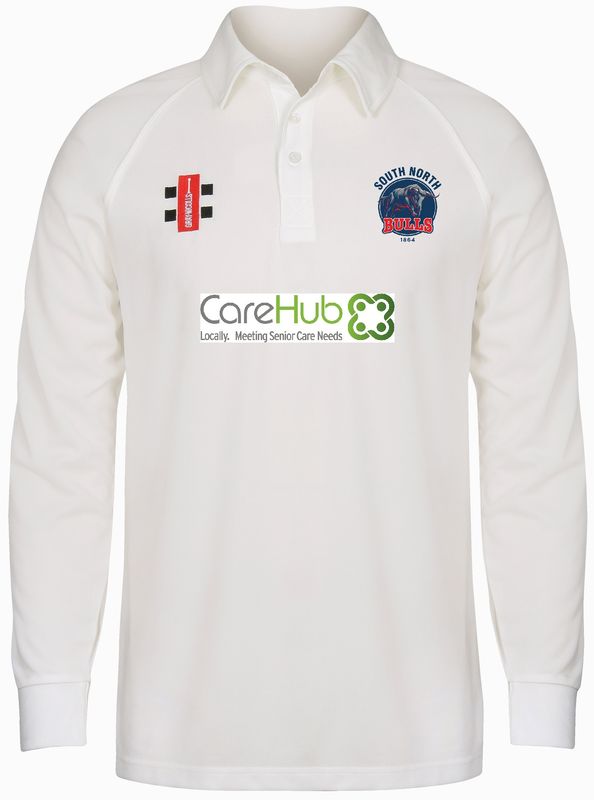 South North Bulls Matrix Long Sleeve Cricket Shirt Junior Section South North Bulls Matrix Long Sleeve Cricket Shirt Junior Section