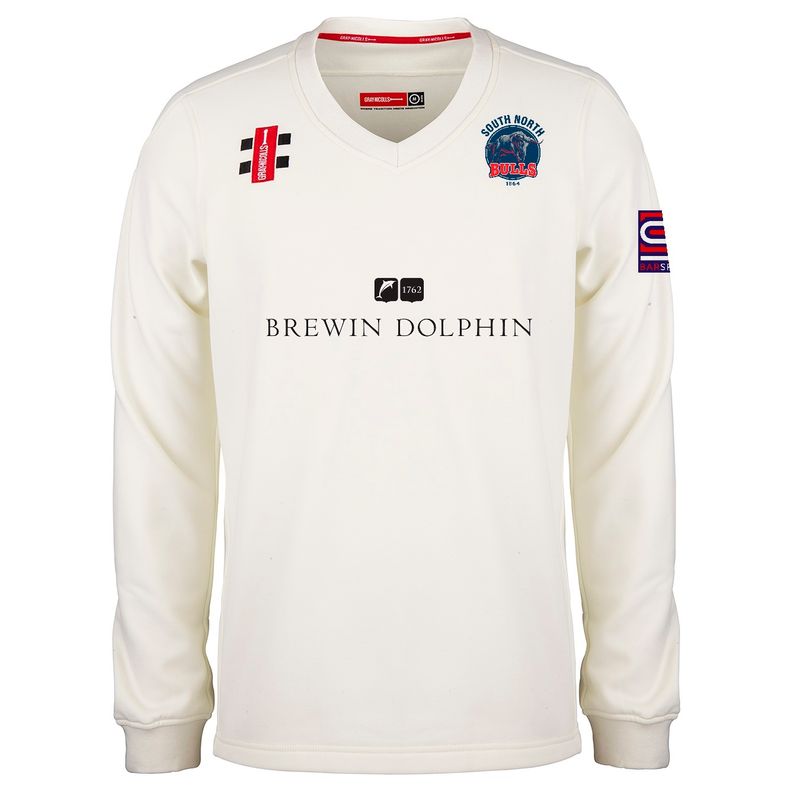 South North Bulls Pro Performance Long Sleeve Sweater Adult South North Bulls Pro Performance Long Sleeve Sweater Adult