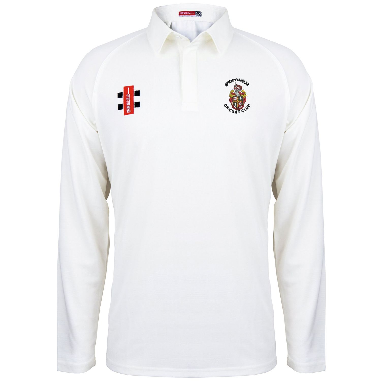 Spennymoor Matrix V2 Long Sleeve Cricket Shirt Spennymoor Matrix V2 Long Sleeve Cricket Shirt