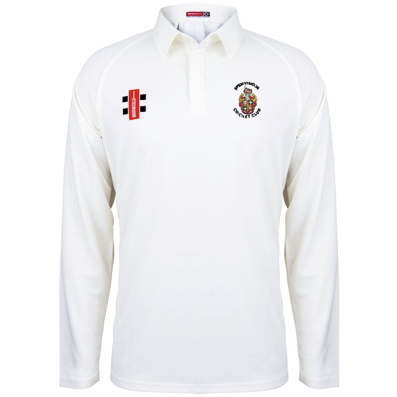 Spennymoor Matrix V2 Long Sleeve Cricket Shirt Spennymoor Matrix V2 Long Sleeve Cricket Shirt