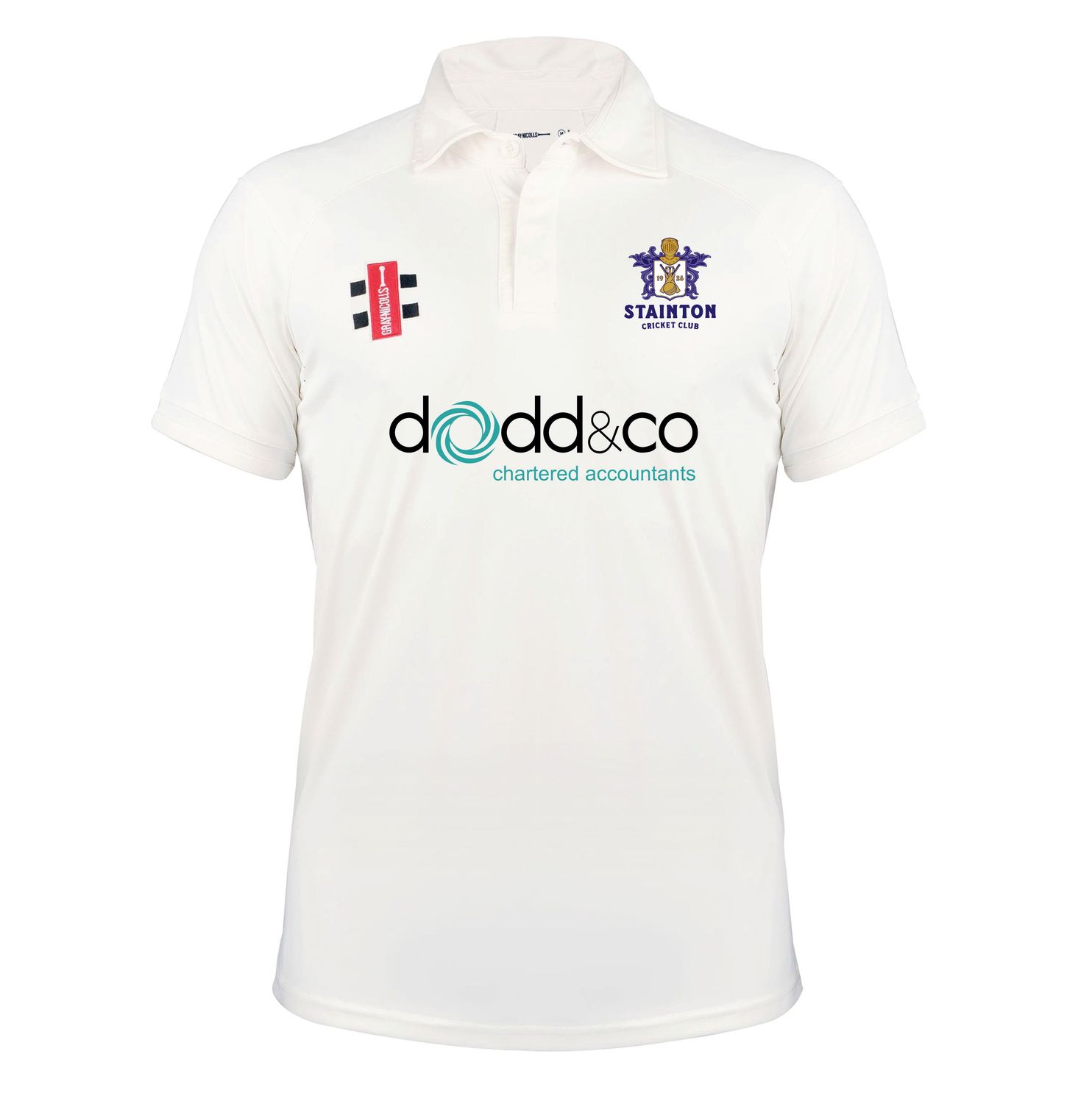 Stainton Pro Performance V3 Short Sleeve Cricket Shirt Stainton Pro Performance V3 Short Sleeve Cricket Shirt