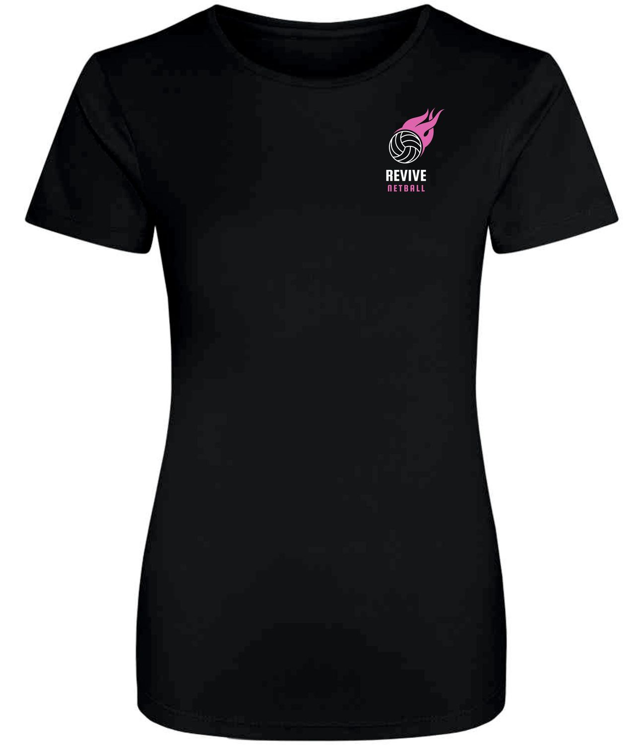 Revive Netball Black Ladies Training Top Revive Netball Black Ladies Training Top