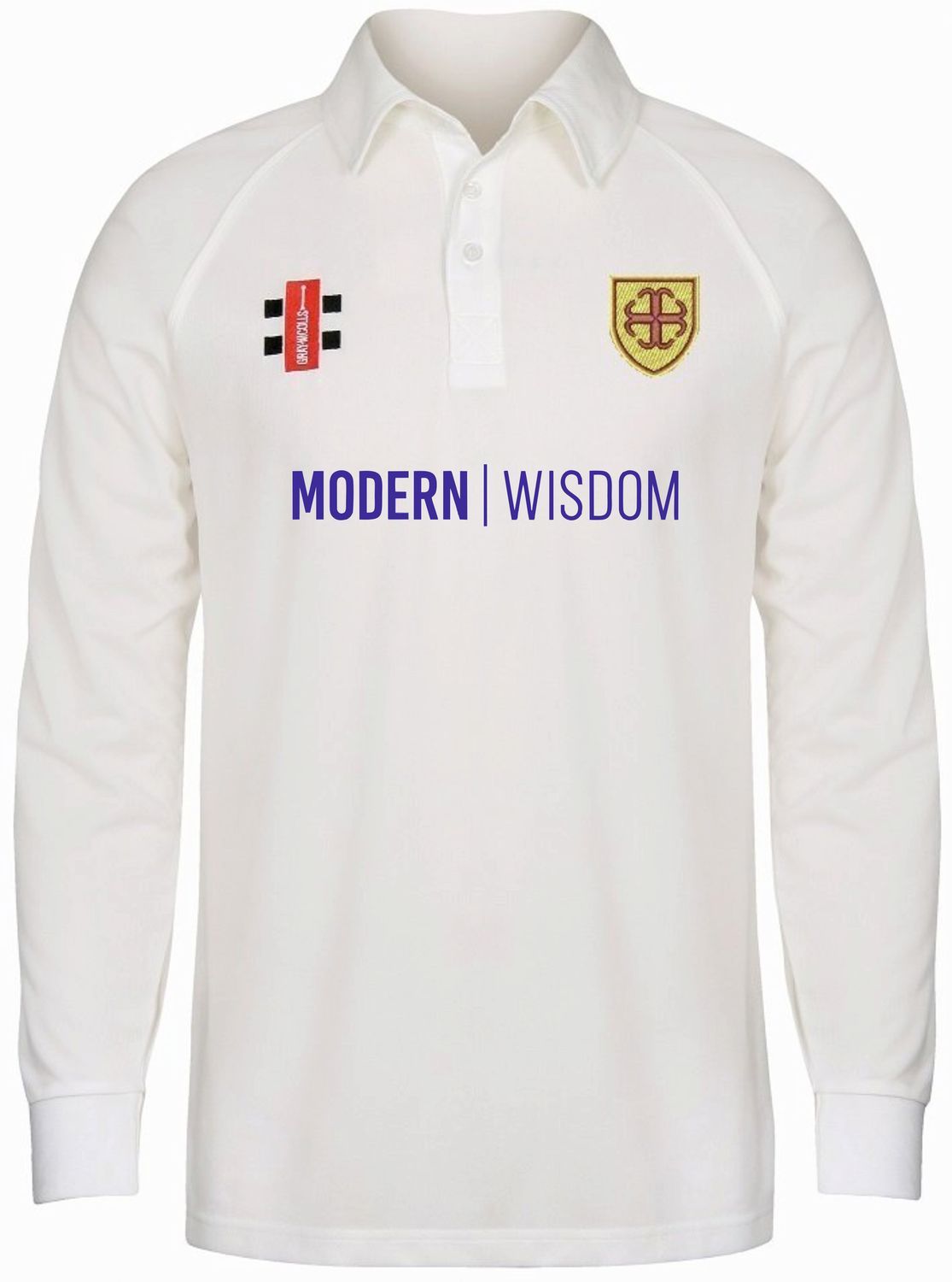 Norton Matrix Long Sleeve Cricket Shirt Junior Section Norton Matrix Long Sleeve Cricket Shirt Junior Section