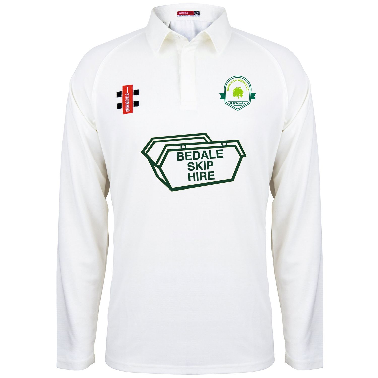 Newton-le-Willows Matrix Long Sleeve Cricket Shirt Newton-le-Willows Matrix Long Sleeve Cricket Shirt