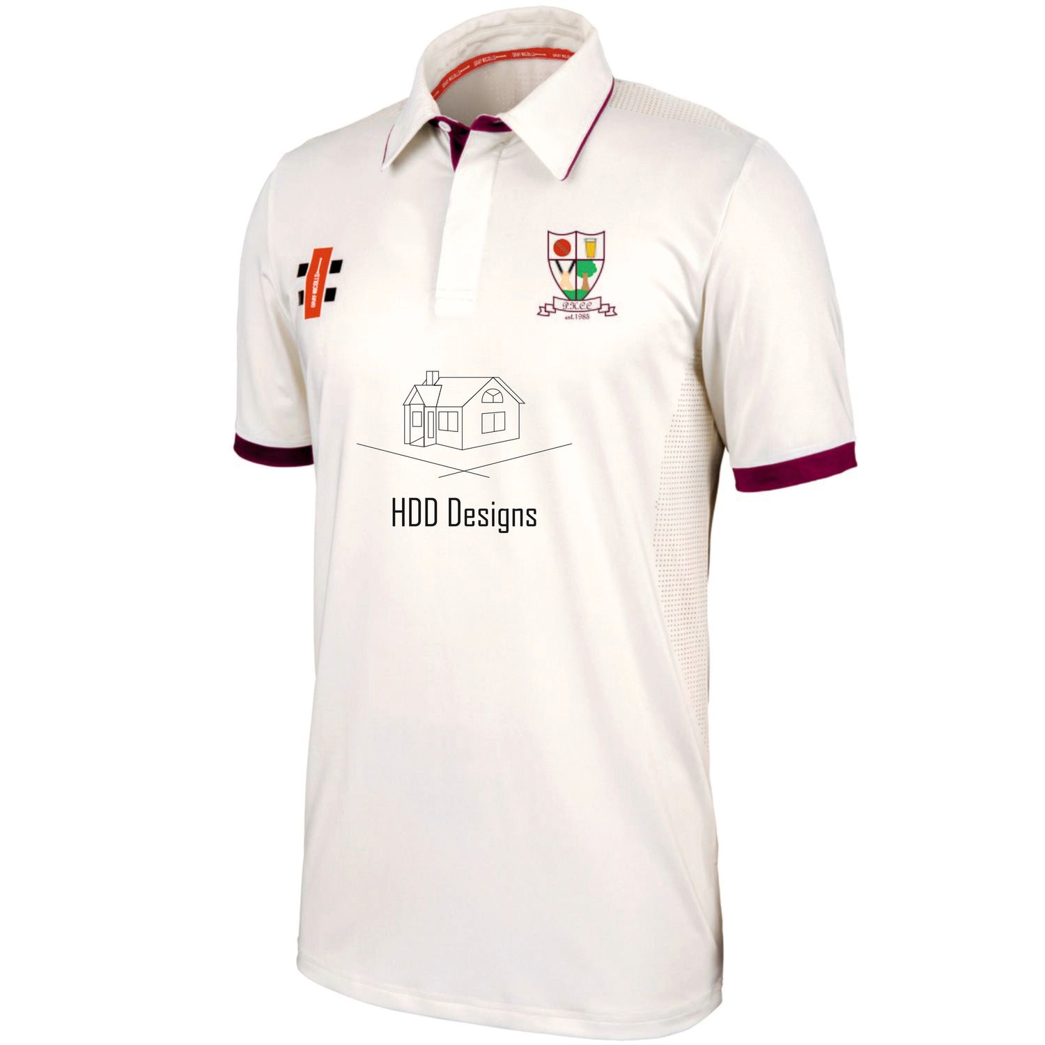 Parkhouse Pro Performance Short Sleeve Cricket Shirt Adult Parkhouse Pro Performance Short Sleeve Cricket Shirt Adult
